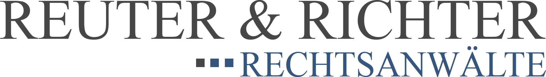 Logo Richter & Reuter - Rechtsanwälte aus Göttingen